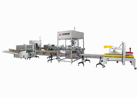 ST-ZX-500型全自動(dòng)開(kāi)箱、裝箱、封箱機(jī)組